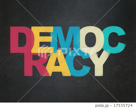 Political concept: Democracy on School Board 17535724