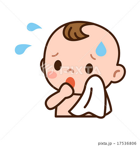 慌てる赤ちゃん 17536806