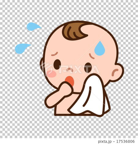 慌てる赤ちゃん 17536806
