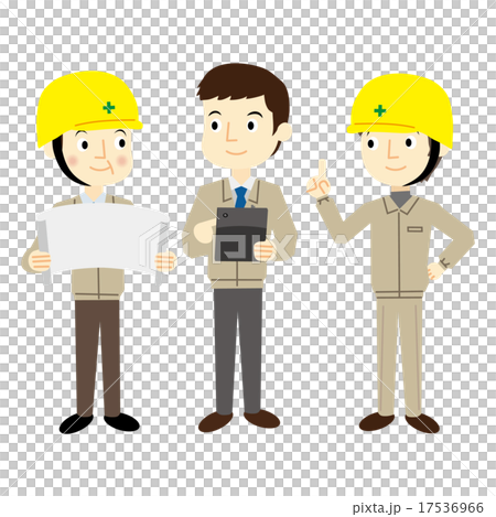 作業員　打ち合わせ 17536966