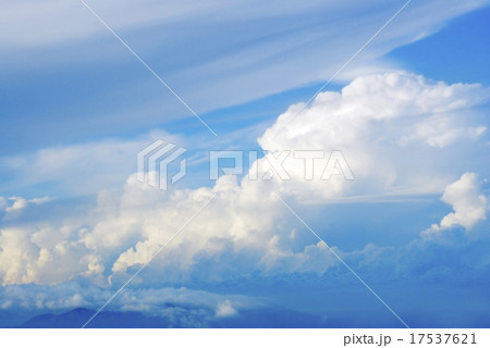 clouds in the blue sky 17537621