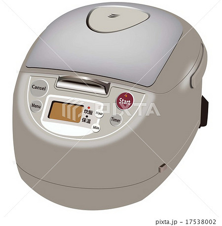 炊飯器のイラスト素材