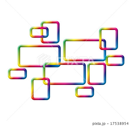 四角のイラスト素材