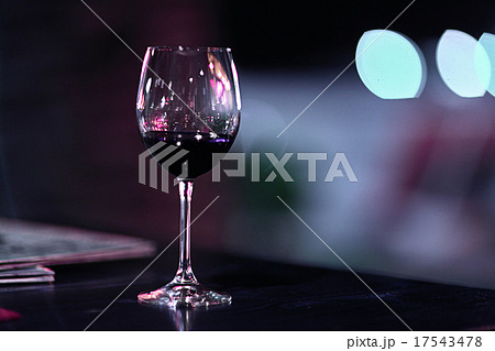 glasses of red wine at restaurant concept alcohol 17543478