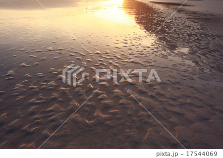 Sea beach sunset gold Sea beach sunset gold 17544069