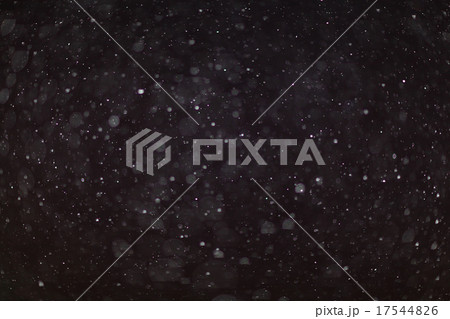 Abstract black white snow texture on black background for overlay 17544826