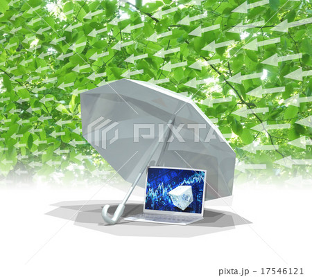 傘の中のPC株式投資 17546121