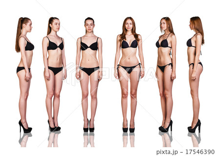 Beautiful women in full growth Beautiful women in full growth 17546390