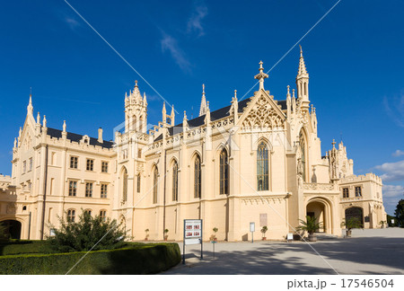 Lednice Castle in South Moravia in the Czech 17546504