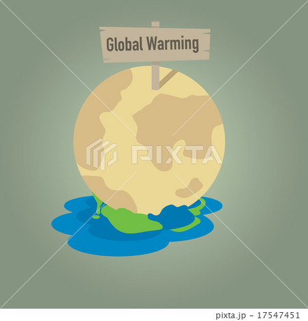 Global warming with earth dissolution 17547451