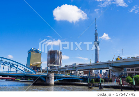 東京スカイツリー 隅田川 東京スカイツリー 隅田川 17547745