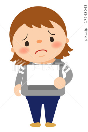 カードを持つ女性 17548043