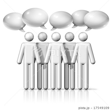 group of stick figures people with speech bubbles group of stick figures people with speech bubbles 17549109
