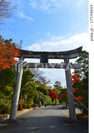 城南宮の鳥居(西側)（京都市伏見区中島鳥羽離宮町） 17549604
