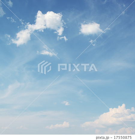 Blue sky with white clouds background Blue sky with white clouds background 17550875