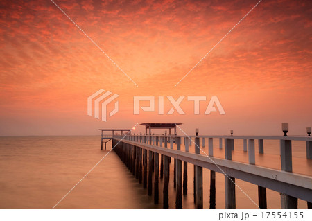 Wood bridge along Wood bridge along 17554155