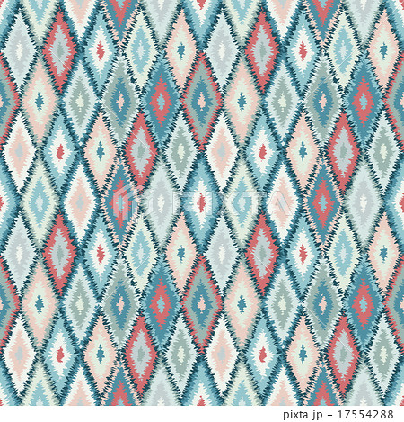 ethnic rhombus tribal seamless pattern 17554288
