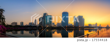 Panorama view of Bangkok city Panorama view of Bangkok city 17554418
