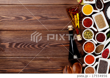 Various spices and condiments 17554956