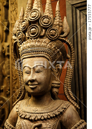 Cambodia wood carving art Cambodia wood carving art 17555777