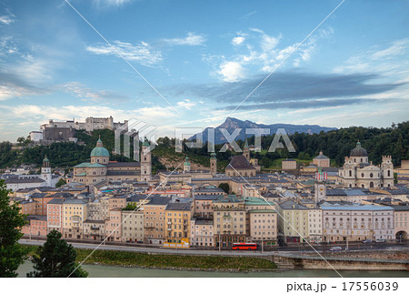 Castle Hohensalzburg in Morning 17556039