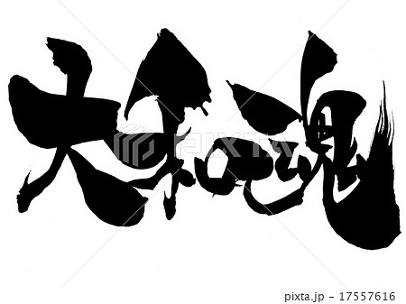大和魂・・・文字 17557616