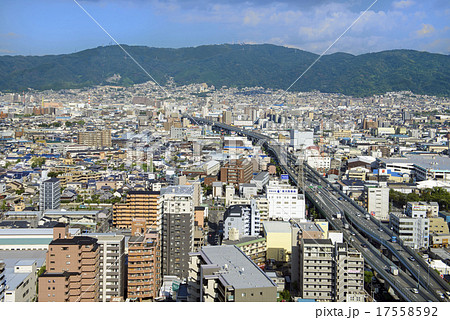 東大阪市街地の写真素材