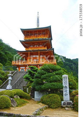 三重塔(青岸渡寺/和歌山県東牟婁郡那智勝浦町那智山) 三重塔(青岸渡寺/和歌山県東牟婁郡那智勝浦町那智山) 17558859