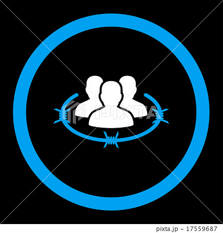 Strict management flat blue and white colors Strict management flat blue and white colors 17559687