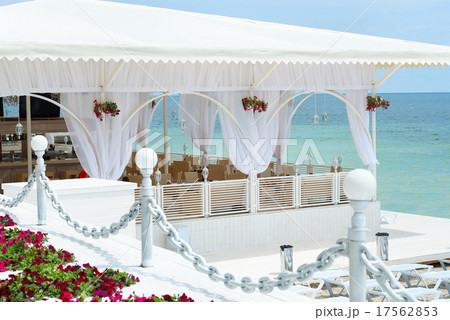 Area of a beach for comfortable rest 17562853