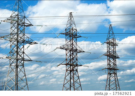 High voltage electric line High voltage electric line 17562921