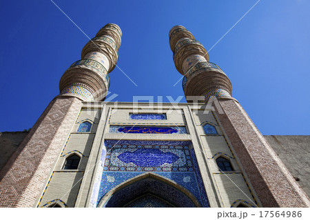 Beautiful Mosque in Iran, saturated picture 17564986