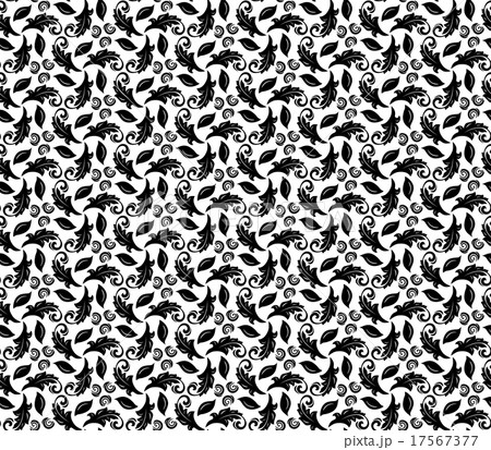 Floral Fine Seamless Vector Pattern Floral Fine Seamless Vector Pattern 17567377