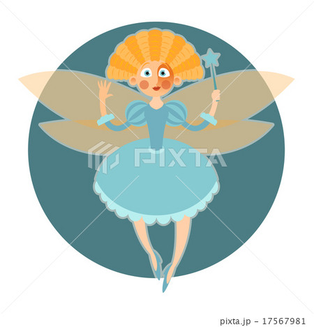 Fairy in blue dress Fairy in blue dress 17567981