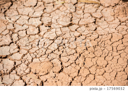 Natural red soil ground brown background after  17569032