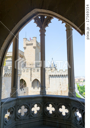 Balcony to a castle Balcony to a castle 17569354
