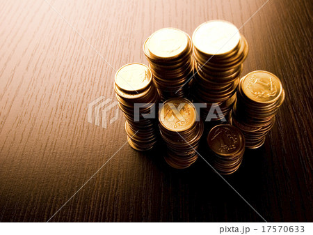 Dollars, bright financial saturated concept 17570633