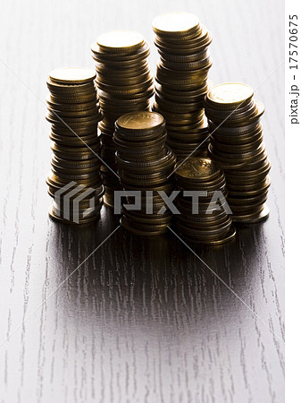 Detail closeup dollar, bright financial  17570675