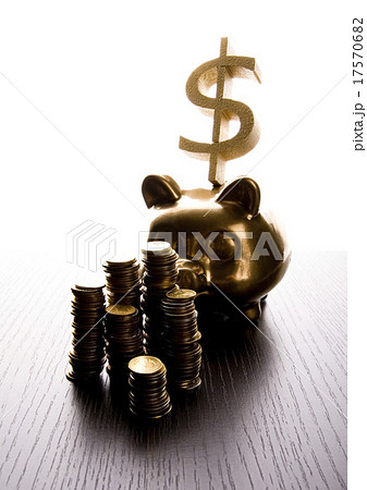 Detail closeup dollar, bright financial  17570682