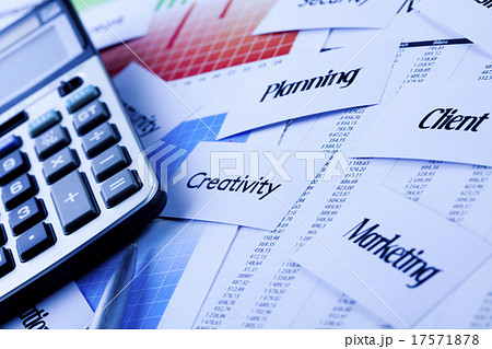 Office work, bright colorful tone concept 17571878