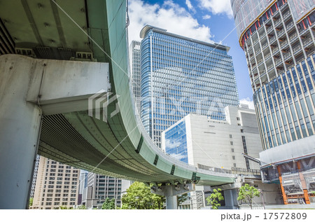 ビル群 大阪 堂島 17572809