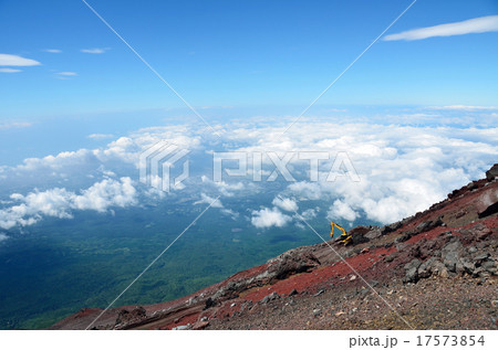 富士山頂：建機 17573854