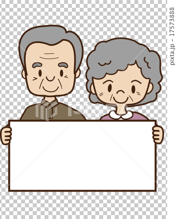 Elderly couple (message board) 17573888