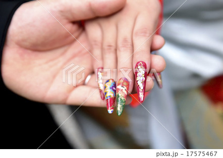 結婚式(和装)ネイル 結婚式(和装)ネイル 17575467