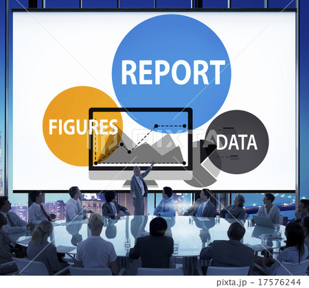 Financial Report Strategy Tactics Information Concept 17576244