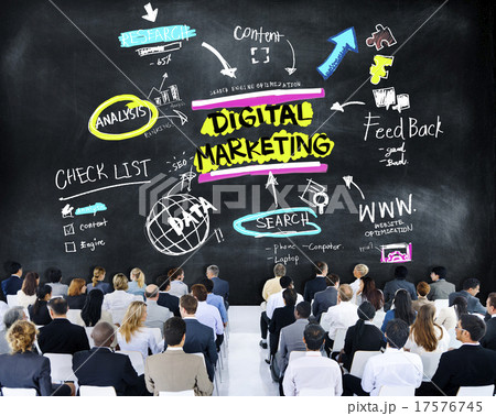 Digital Marketing Branding Strategy Online Media Concept 17576745