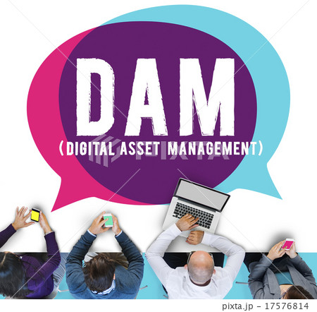 DAM Digital Asset Management Organization Concept 17576814