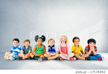Kids Children Diversity Happiness Group Cheerful Concept Kids Children Diversity Happiness Group Cheerful Concept 17576993