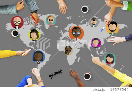 Global Community World People Social Networking Connection Conce Global Community World People Social Networking Connection Conce 17577544