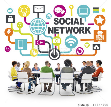 Business People Meeting Connection Communication Social Network Business People Meeting Connection Communication Social Network 17577590